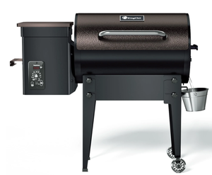 lot 499 image: KingChii 456 sq. in Wood Pellet Smoker & Grill
