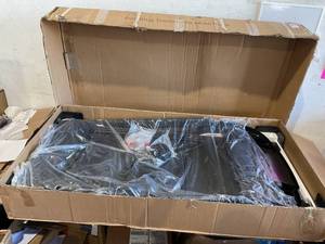 lot 348 image: Folding Treadmill 2.5HP Superfit Electric Treadmill with MP3 Speaker LED Display
