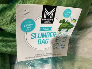 lot 267 image: 2PCS Members Mark Kids Slumber Bag Set, Assorted Styles