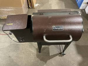 lot 125 image: KingChii Upgraded Wood Pellet Grill with Temperature Control and Foldable Legs