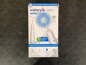 lot 428 image: Waterpik Cordless Pearl Rechargeable Portable Water Flosser for Teeth, Gums, Braces Care