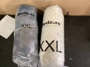 lot 451 image: Bedsure XXL Orthopedic Dog Bed - Washable Great Dane Dog Sofa Beds for Giant Dogs