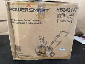 lot 491 image: Powersmart 21 Single Stage Gas Snow Blower PSSW21