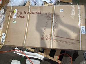 lot 513 image: MaxKare Treadmill with Folding Electric Treadmill Bluetooth Voice Control Exercise Treadmill for Home Office Speed Range of 0.5-7.5 mph