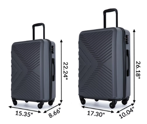 lot 503 image: Travelhouse 2 Piece Spinner Suitcase Luggage
