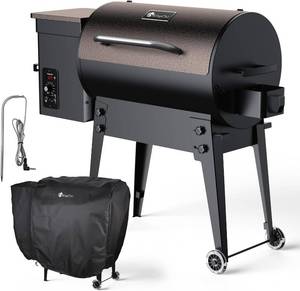lot 396 image: KingChii Portable Wood Pellet Grill  Cover