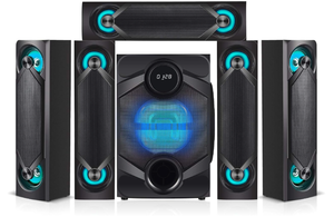 lot 40 image: Nyne NHT5.1RGB 5.1 Channel Surround Sound Home Audio Theater System
