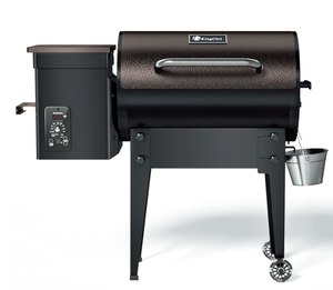 lot 85 image: KingChii 456 sq. in Wood Pellet Smoker & Grill BBQ with Auto Temperature Control
