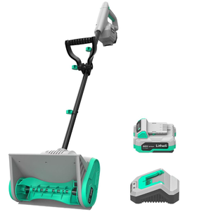 lot 89 image: Litheli Cordless Snow Shovel, 20V 12 Battery Powered Snow Thrower