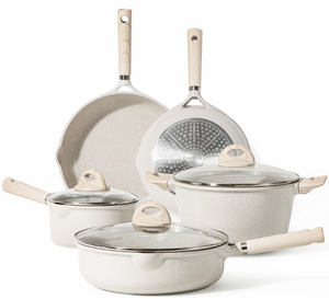 lot 95 image: 8PCS Carote Nonstick Pots and Pans Set