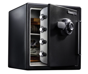 lot 154 image: SentrySafe SFW123CS Fire-Resistant Safe and Waterproof Safe with Dial Combination Lock