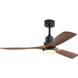 lot 182 image: 52 Ceiling Fan - Color Selectable LED Light Kit and Remote Included