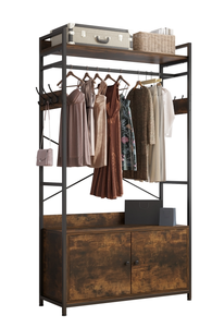 lot 540 image: Zimtown Clothing Garment Rack, Heavy Duty Clothes Rack
