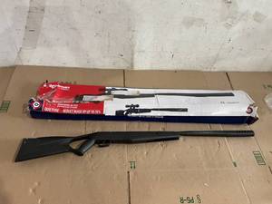 lot 177 image: Crosman F4 177 Cal Break Barrel Pellet Air Rifle wScope, 1200FPS