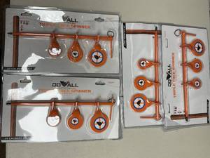 lot 383 image: LOT OF 4 DO ALL OUTDOORS .22 Triple Tree Spinner