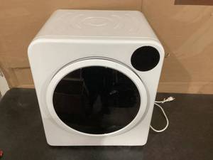 lot 549 image: HiMiss Electric Laundry Clothes Dryer 13.2 Lbs 6kg LED Display Tumble Dryer