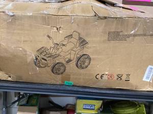 lot 551 image: Kids ATV 4 Wheeler, 24V Ride On Toy for Big Kids with 400W Motor, 2 Seater