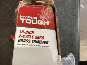lot 595 image: Hyper Tough 2 Cycle 26cc 18 Straight Shaft Trimmer