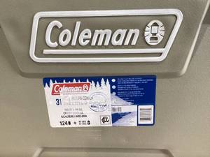 lot 520 image: Coleman 316 Series 120QT Hard Chest Cooler