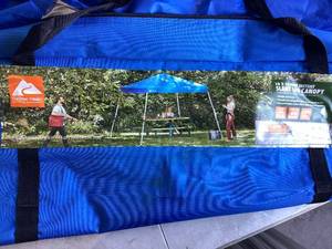lot 601 image: Ozark Trail Instant Slant Leg Pop-up Outdoor Canopy Type Shading Shelter