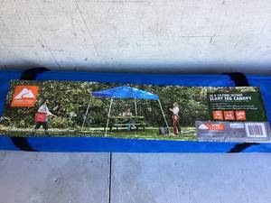 lot 602 image: Ozark Trail Instant Slant Leg Pop-up Outdoor Canopy Type Shading Shelter