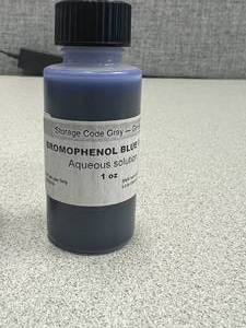 lot 14 image: 1oz. Of Bromophenol Blue 0.04% Aqueous Solution