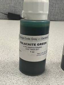 lot 15 image: 1oz. Of Malachite Green 0.1% Aqueous Solution CAS 13425-25-7