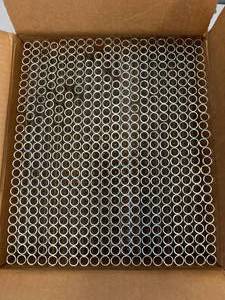 lot 23 image: 1000 - Borosilicate Glass Disposable Culture Tubes 12 x 75mm