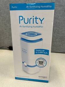 lot 41 image: Purity Air Sanitizing Humidifier ionopure 120V 60Hz 28W