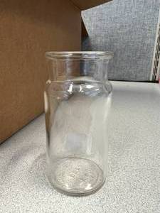 lot 61 image: 30 - 4oz. Glass Bottle Gas Washing Bottles