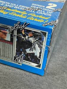 lot 3 image: 1991 Leaf Baseball Series 2 Hobby Boxes (Factory Sealed)