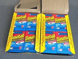 lot 6 image: 1989 Donruss Baseball Wax Boxes - Griffey RC, Randy Johnson RC