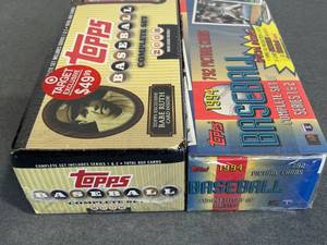 lot 22 image: 1994 Topps Baseball Complete Set (Sealed) and 2008 Topps Baseball Target Exclusive (Babe Ruth) Complete Set (Sealed)