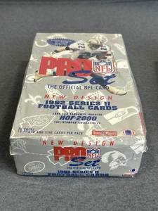 lot 37 image: 1992 Pro Set Football Series 2 Hobby Box (Sealed) and 1992 Star Pics Hotpics Take Possession Football Hobby Box (Sealed)