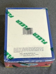 lot 41 image: 1991-92 Fleer Basketball Hobby Box (Factory Sealed) - Michael Jordan and More