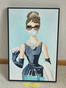 lot 37 image: Audrey Hepburn Dcor Poster
