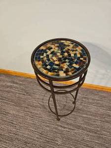lot 67 image: Mosaic Top Pedestal