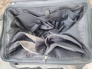 lot 79A image: Pampered Chef Rolling Supply Case