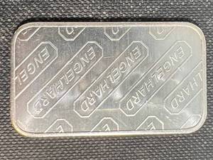 1 TROY OZ .999 FINE SILVER ENGELHARD BAR