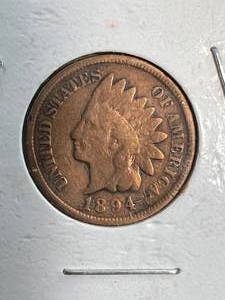 1894 US INDIAN HEAD CENT