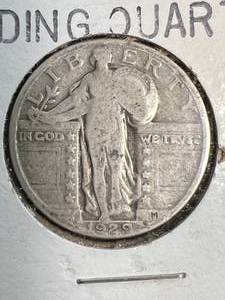 1929 US STANDING LIBERTY QUARTER