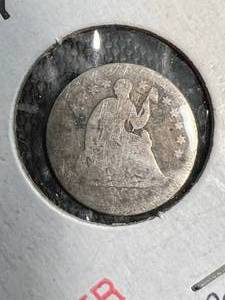 1852-O US SEATED LIBERTY HALF DIME