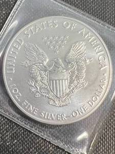 2018 AMERICAN SILVER EAGLE 1 TROY OZ .999 FINE SILVER