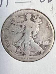 1917-S US WALKING LIBERTY HALF DOLLAR