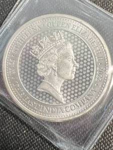 1.25 TROY OZ .999 FINE SILVER GUINEA ROUND