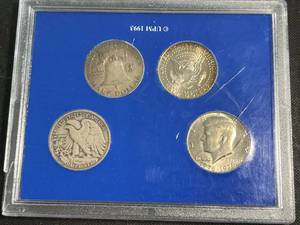 AMERICAN HALF DOLLAR COMMEMORATIVE 4 COIN SET