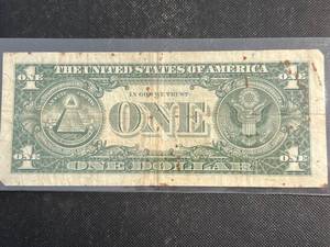 1957B US BLUE SEAL $1 SILVER CERTIFICATE