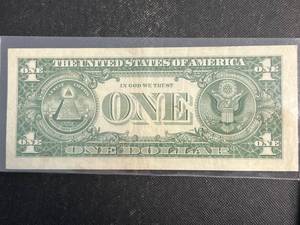 1957 US BLUE SEAL $1 SILVER CERTIFICATE