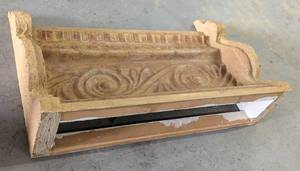 lot 102 image: Decorative Wood Shelf
