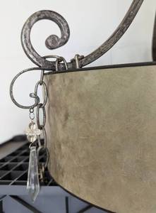 lot 110 image: Round Hanging Pendant Light Fixture